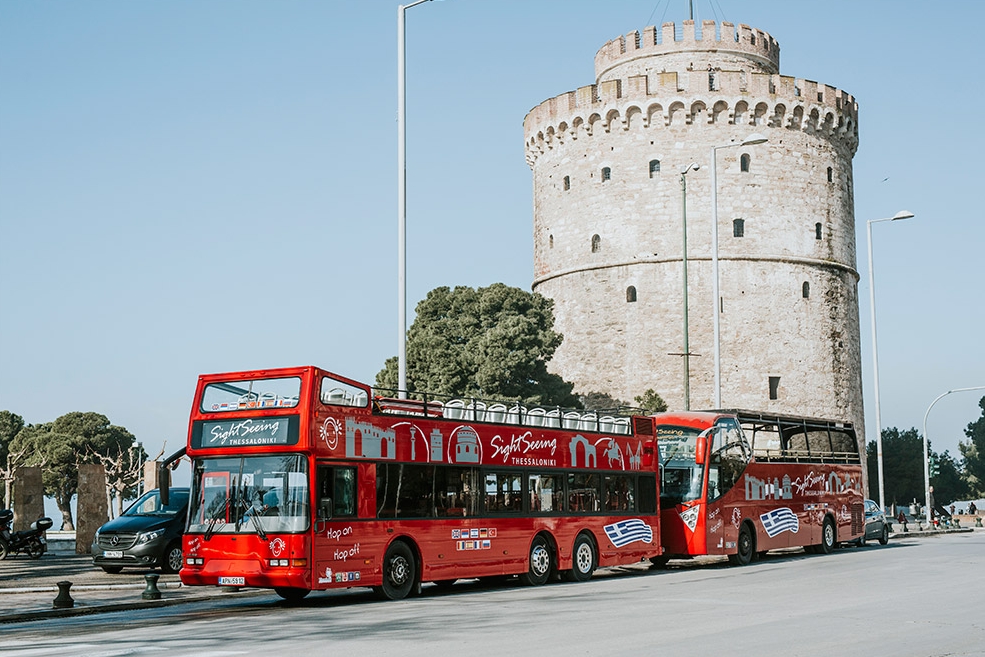 thessaloniki tour bus